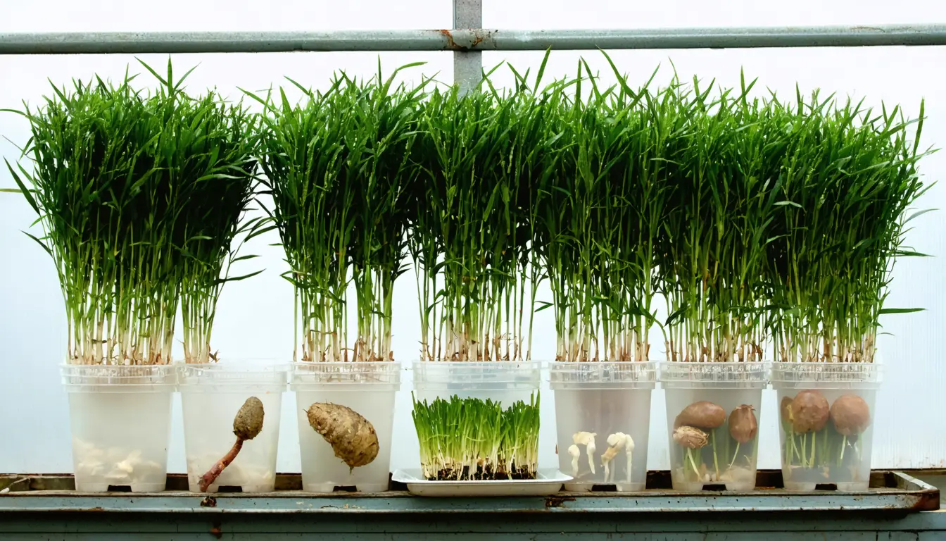 Illustration accompanying Chinese Academy of Sciences team charts rice gene activity across 61 developmental stages