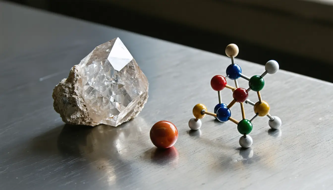 Illustration accompanying PPPL's Mark Martirez screens diamond qubit defects by simulating them as small molecules