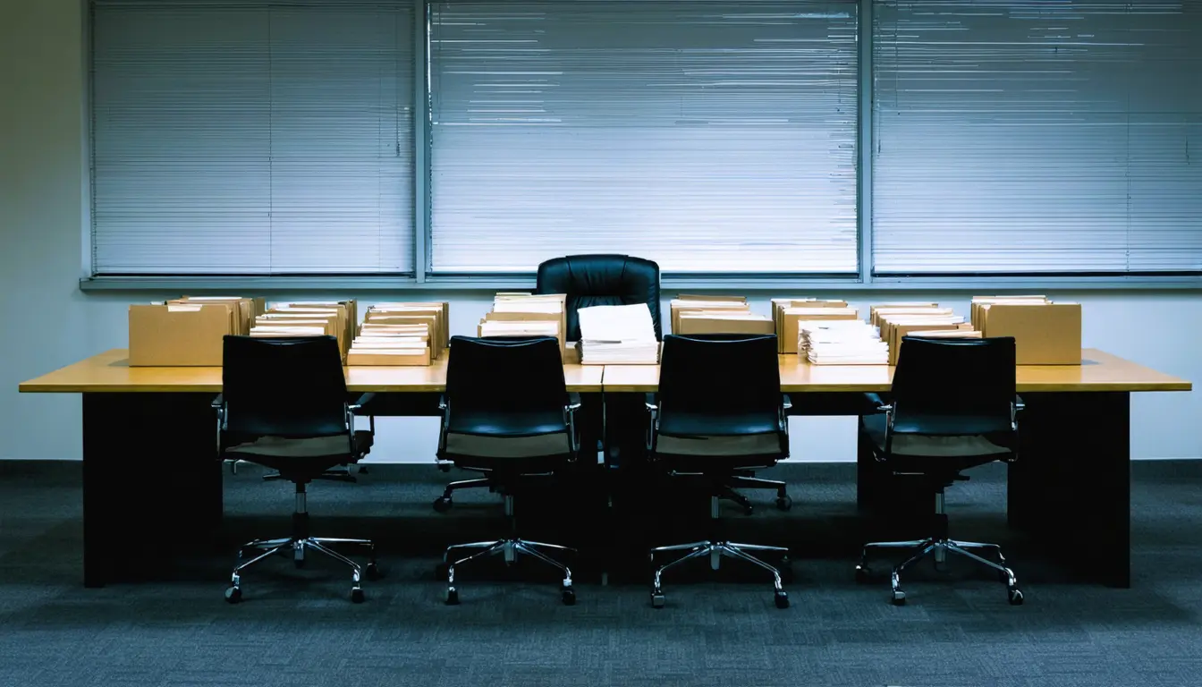 Illustration accompanying Separate P&L divisions track with more women reaching CEO in 25 years of U.S. personnel records