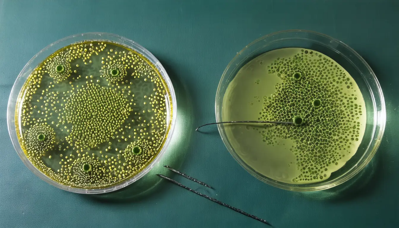 Illustration accompanying Type VI retrons need a phage to start making the DNA that switches on their toxin