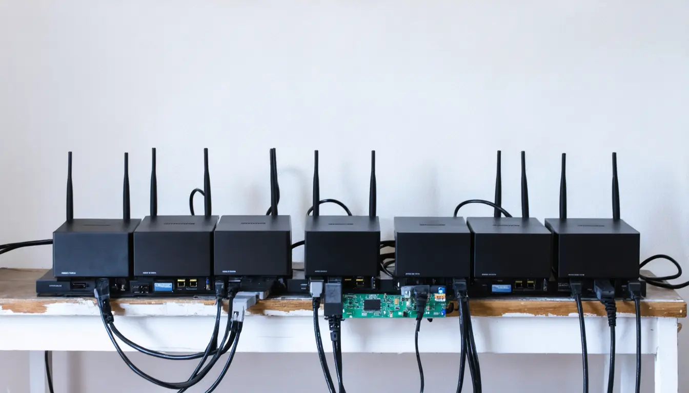 Illustration accompanying Anthropic's red team says self-copying AI worms on cheap TV boxes may be months away