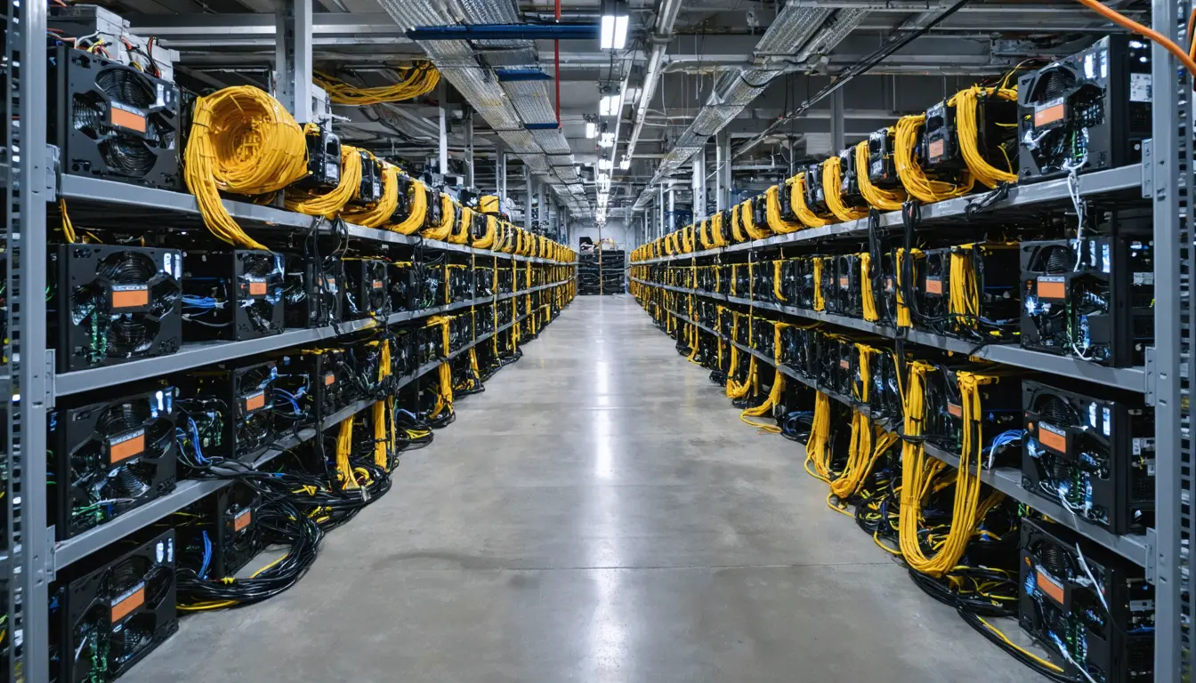 Illustration accompanying Binance's mining pool exit can add less than one point to the top three pools' 64%