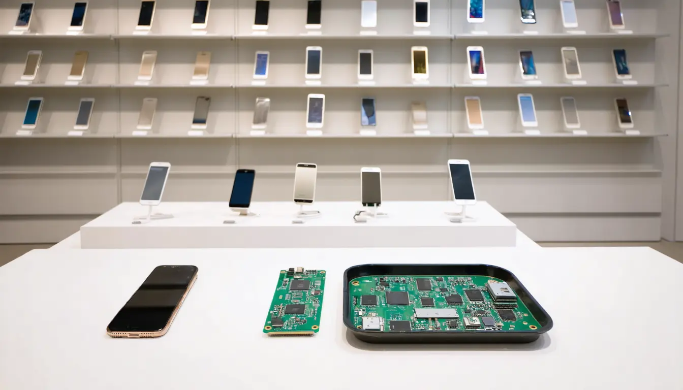 Illustration accompanying Memory costs push third-quarter smartphone shipments down an estimated 20%