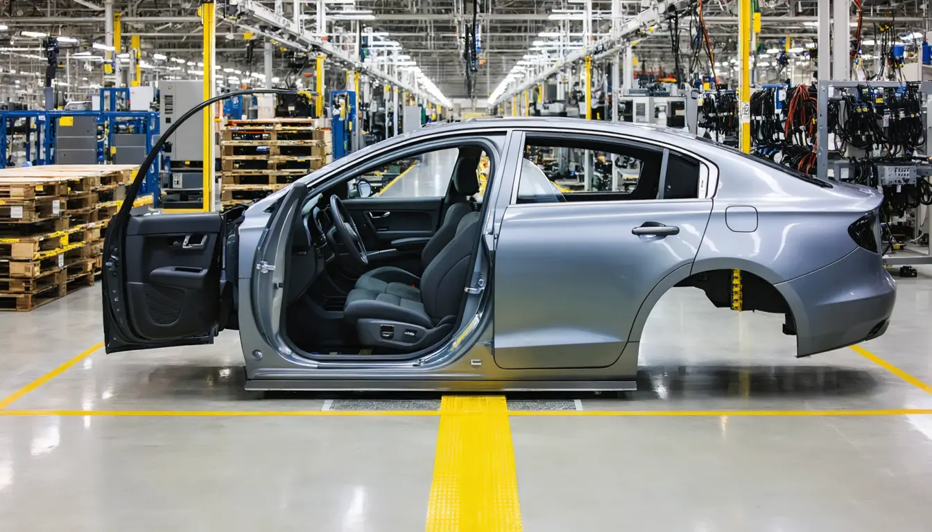 Illustration accompanying Car industry body chief tells Brussels that locking the UK out of Made in Europe law would be a deliberate choice to hurt EU carmakers