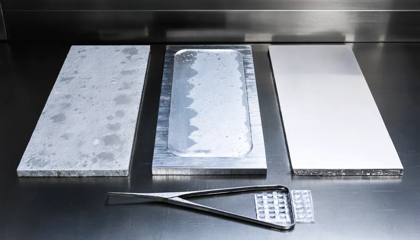 Illustration accompanying A 24-nanometer platinum coating held up in TU Wien stress tests where an 8-nanometer one developed defects
