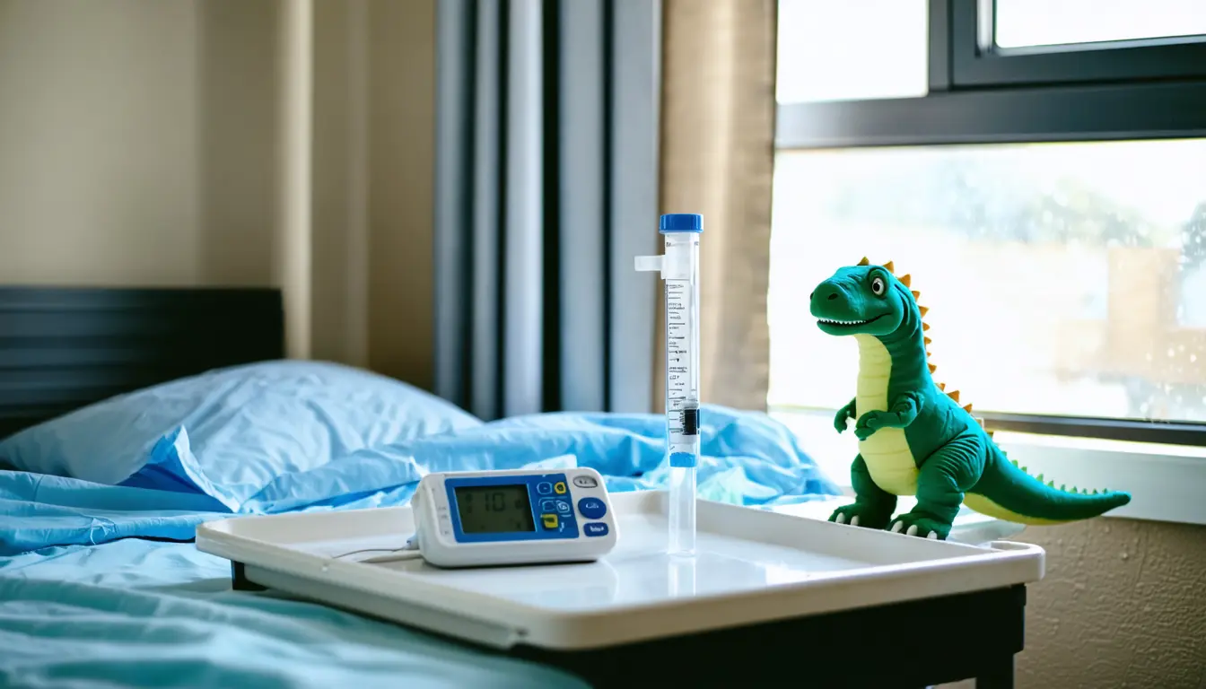 Illustration accompanying Abnormal vital signs made doctors suspect a physical cause for a teenager's hallucinations; a later spinal fluid antibody test found autoimmune encephalitis