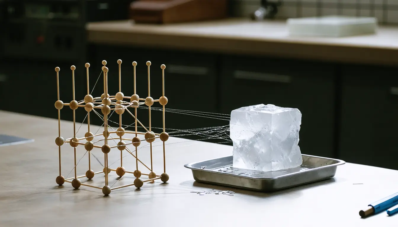 Illustration accompanying String-like defects decide when two spin-ice phases stay distinct, a new theory argues