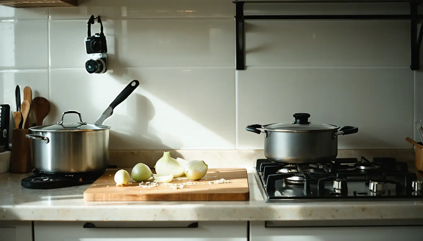Illustration accompanying Microagi's Shift offers free private chefs in San Francisco in exchange for footage of their work