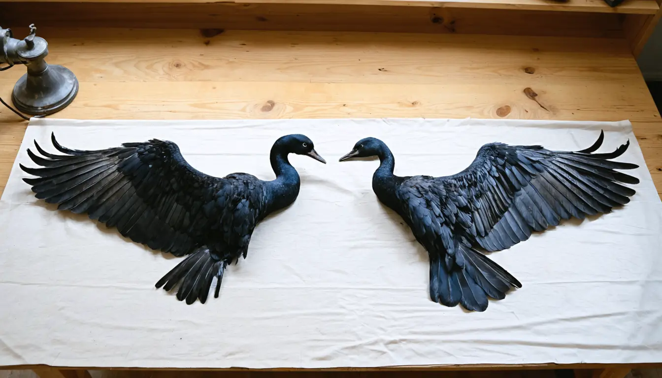 Illustration accompanying A condor covers a kilometer on a fifth of the energy of an equally heavy swan