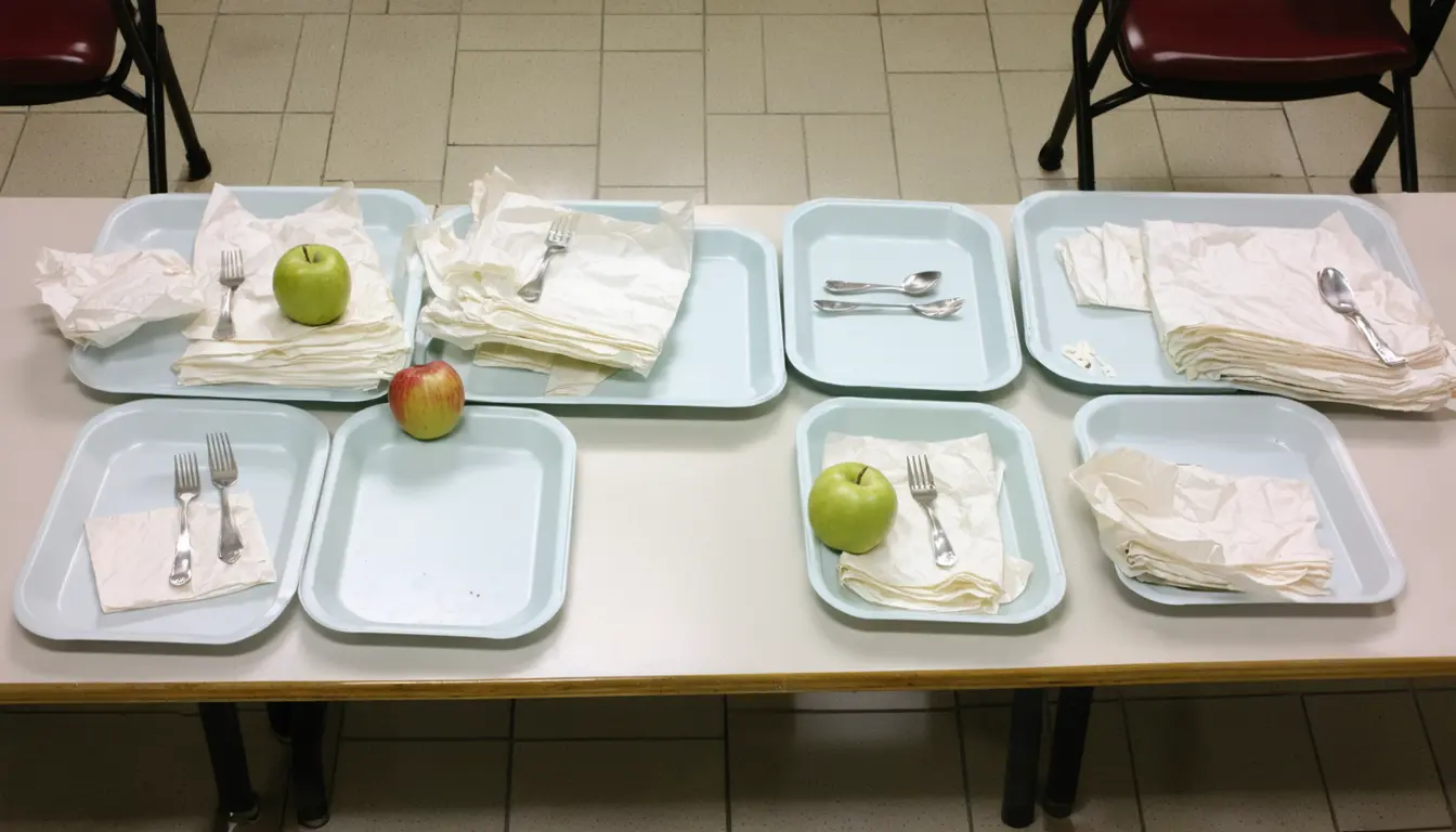 Illustration accompanying CDC's first binge-eating question finds 40% of high schoolers report it over 30 days