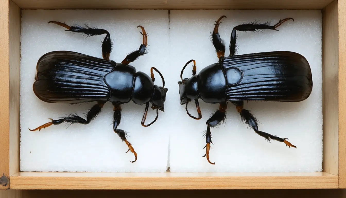 Illustration accompanying Genomes put North America's giant tiger beetles in a lineage older than the South America-Africa split
