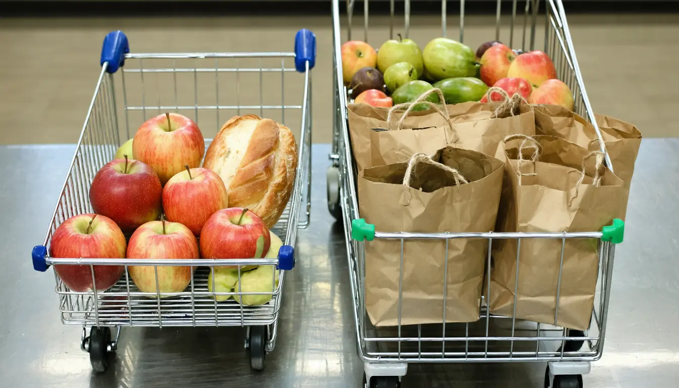 Illustration accompanying GST takes about 7.3% of spending whatever Australian households spend, e61-UNSW says