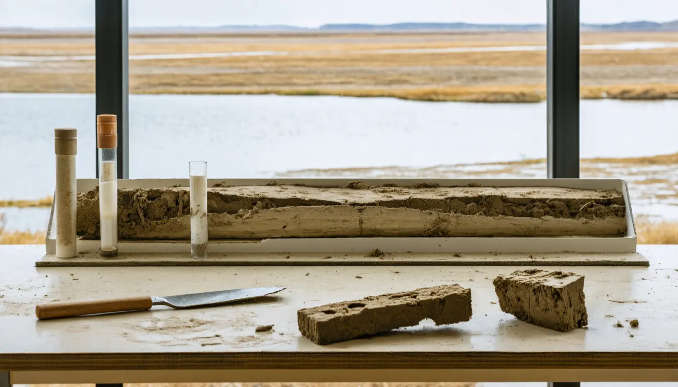Illustration accompanying Jili Lake swelled 20 meters in the dry centuries when Silk Road trade peaked