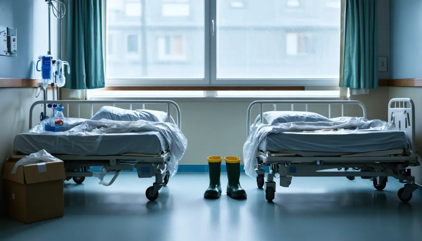 Illustration accompanying Kenya's second Ebola patient was already in quarantine when symptoms appeared