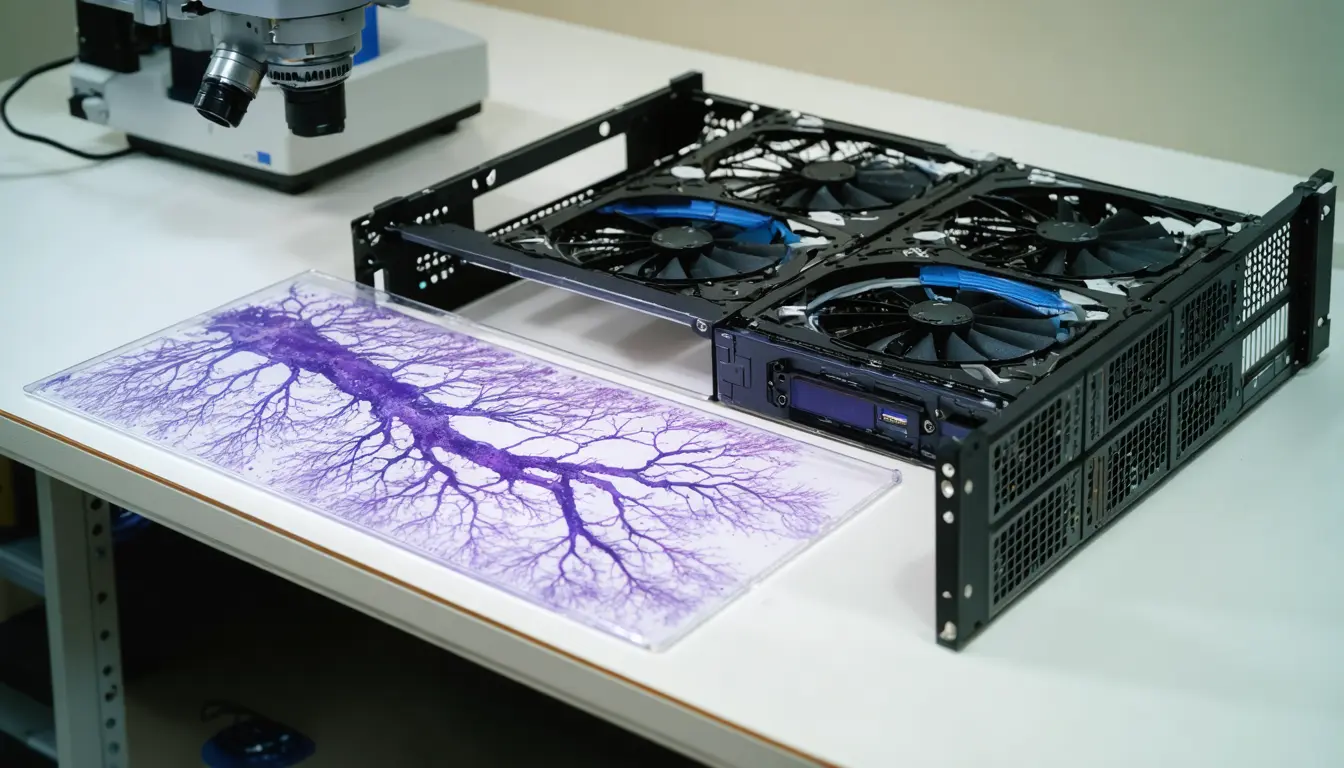 Illustration accompanying Nature Communications paper argues transformer attention maps onto neuron dendrites