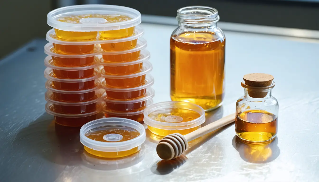 Illustration accompanying Vegan honey with added methylglyoxal and peroxide-generating enzymes killed M. abscessus in culture