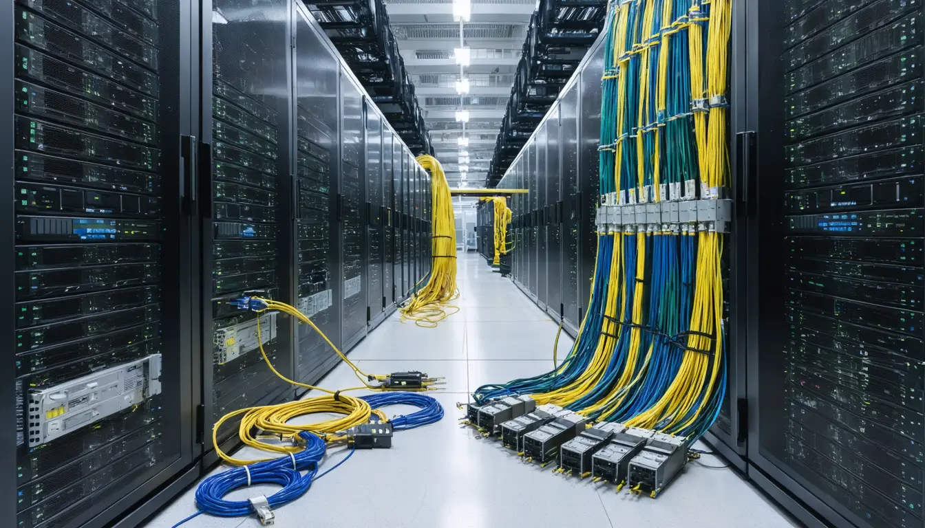Illustration accompanying Ultra Ethernet Consortium releases UEC 1.1 with a scale-up profile and in-network collectives
