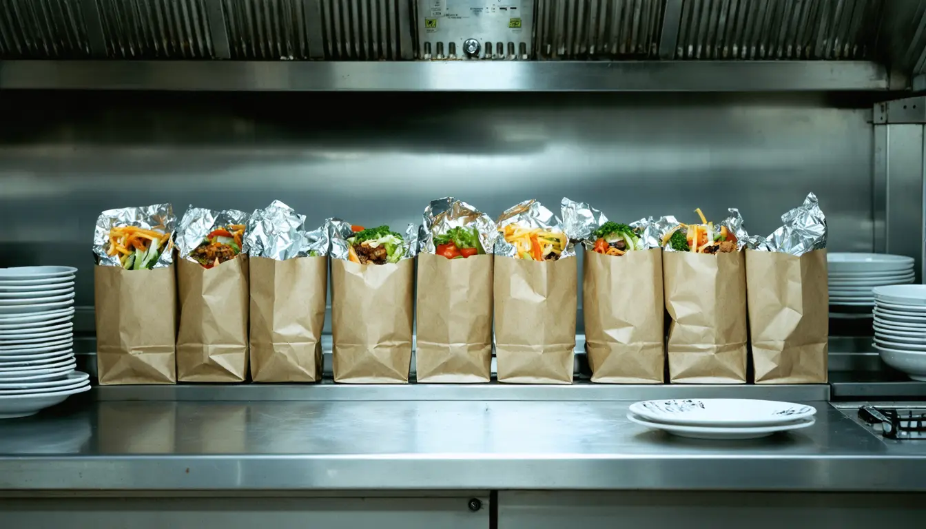 Illustration accompanying Uber Eats halved search time through many fixes, the largest around 200 ms