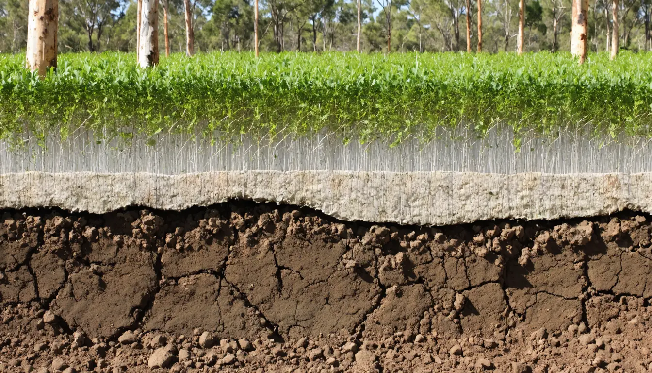 Illustration accompanying Replanted soils show fungal function still recovering after six years while the whole community moves little