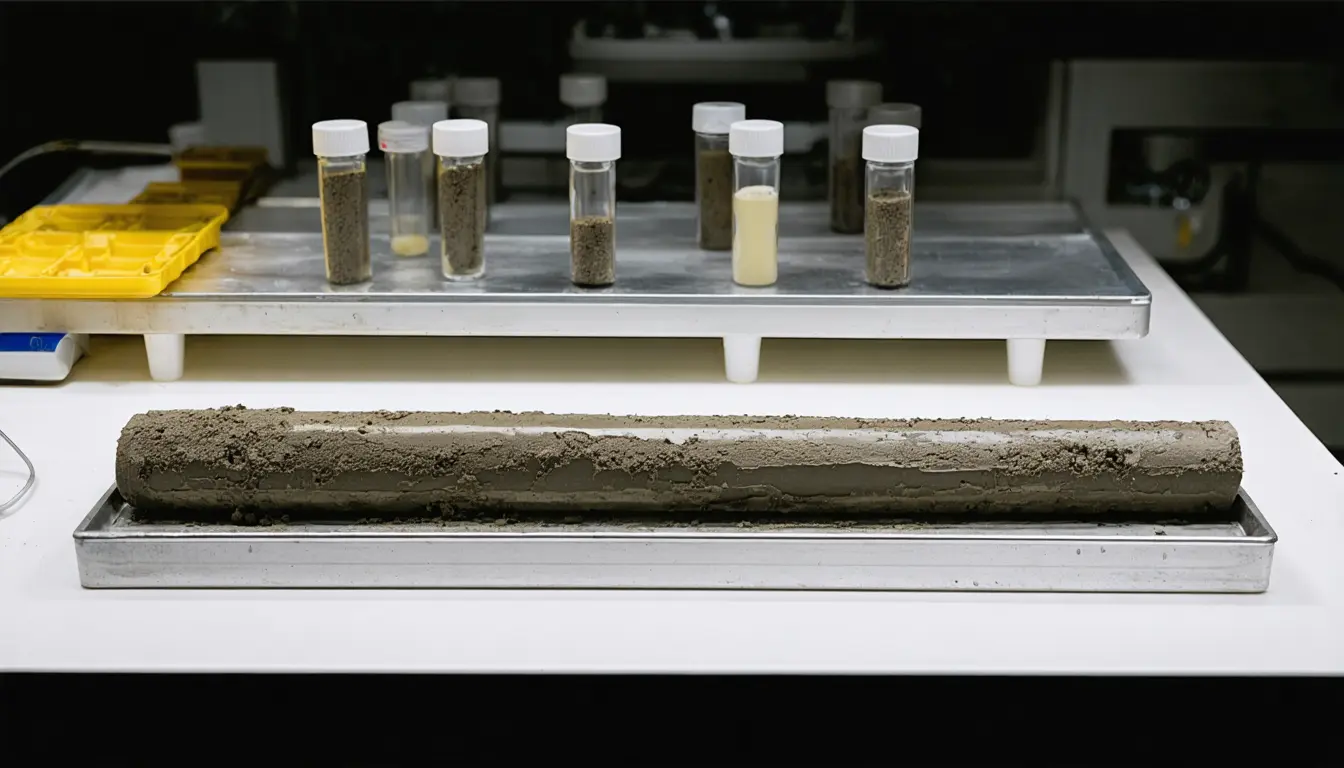 Illustration accompanying Sea-ice algae from 6,000 years ago lower Arctic winter ice projections by 1 million square kilometers