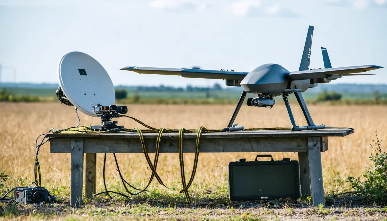 Illustration accompanying Senators ask Pentagon watchdog to trace Starlink's reported 100 mph cap on Ukraine's drones